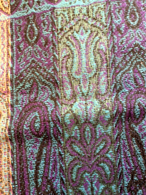 Silke/pashmina tørklæde